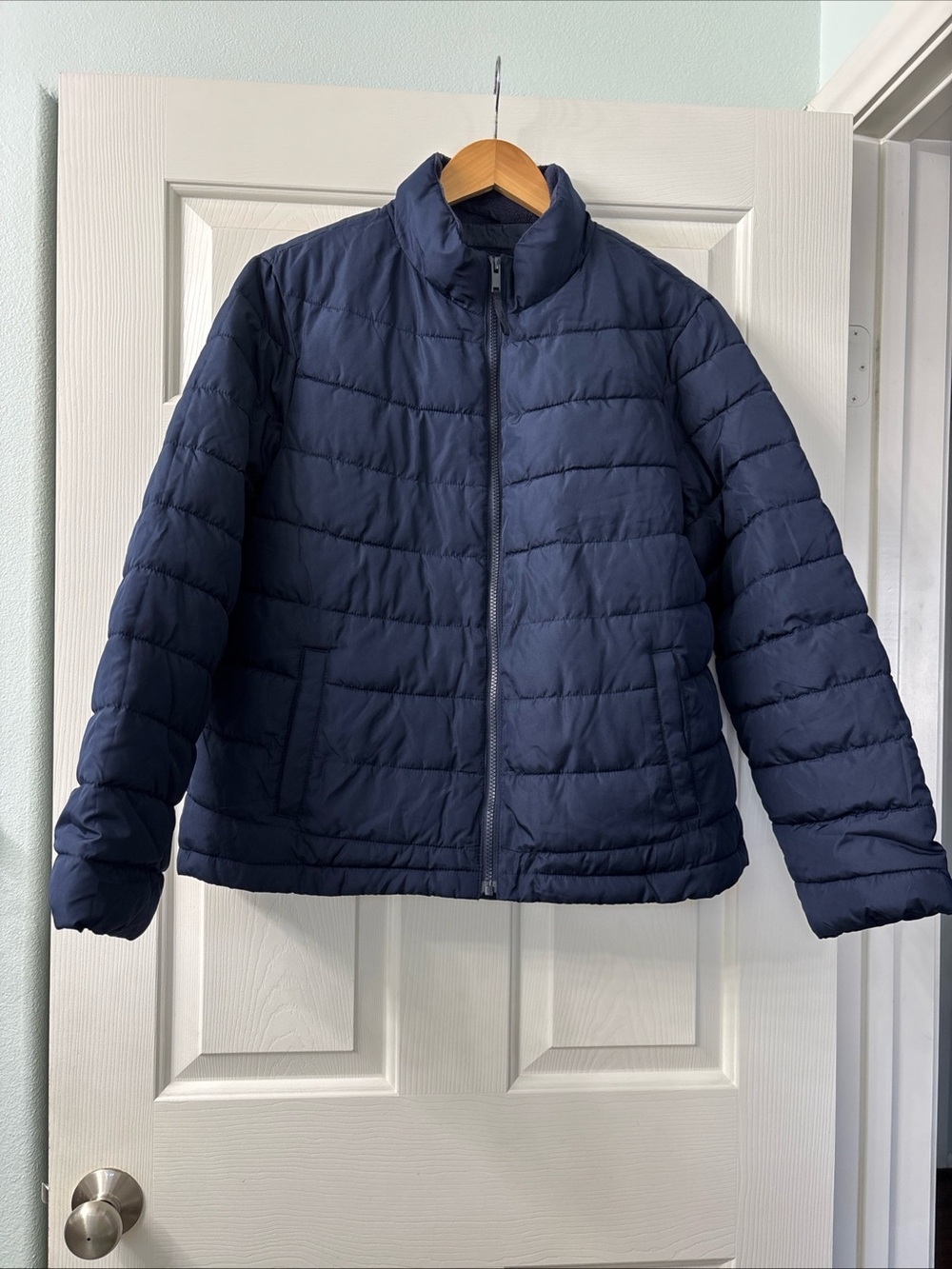 GAP Navy ColdControl Puffer Jacket water Resistant size XL